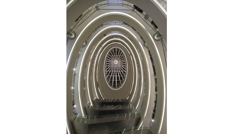 2012: "Staircase at the World's largest Shopping Mall" (Busan, South Korea), 3rd prize Work Abroad Photo Contest