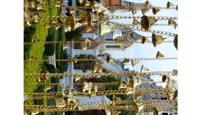 "Buddhistische Gebetsglocke Wat Arun" (Bangkok, Thailand)